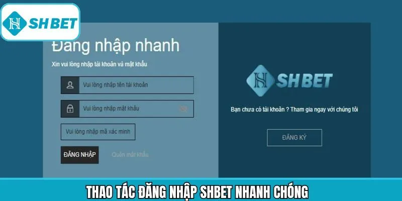 Tiết lộ 3 bước đăng nhập Shbet siêu dễ cho người mới