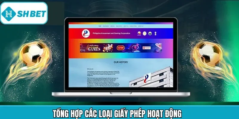 Điểm qua các giấy cấp phép uy tín mà nhà cái được nhận